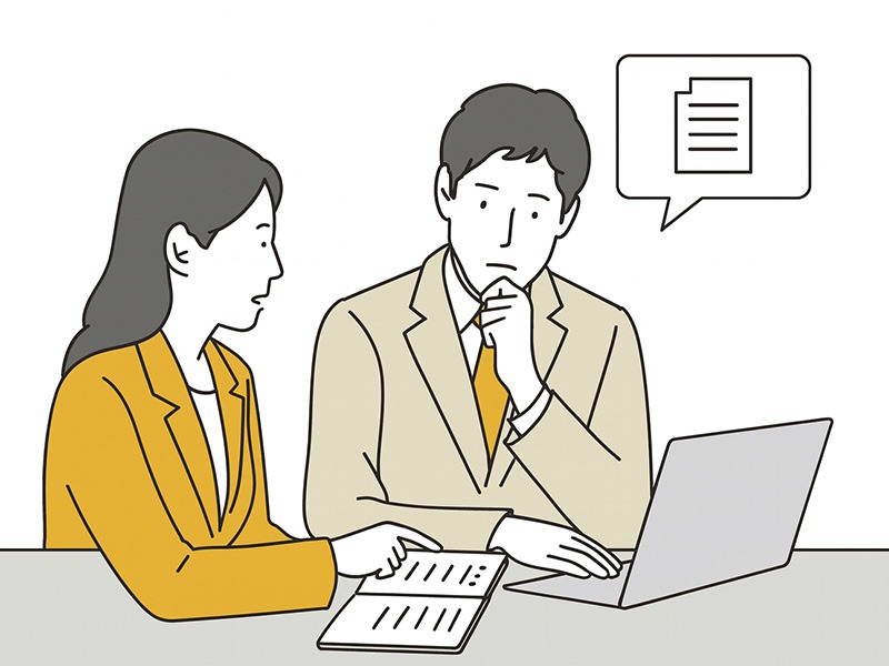 中小企業の採用課題に寄り添い、バイトルNEXT掲載プランを戦略的に設計する様子をイメージしたイラスト