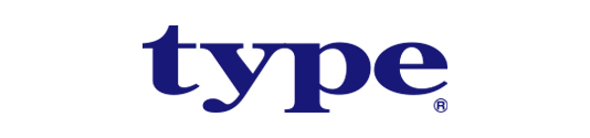 type（タイプ）-ロゴ