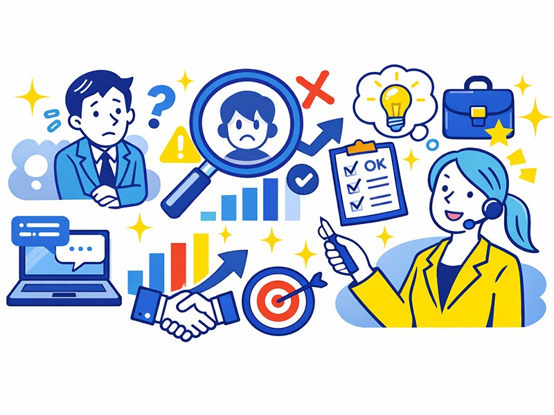 有料の模擬面接サービスが必要な理由を示すイラスト｜模擬面接 有料 サービス