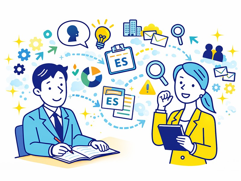 大学3年前半に行う就活準備とスケジュール整理のイメージ