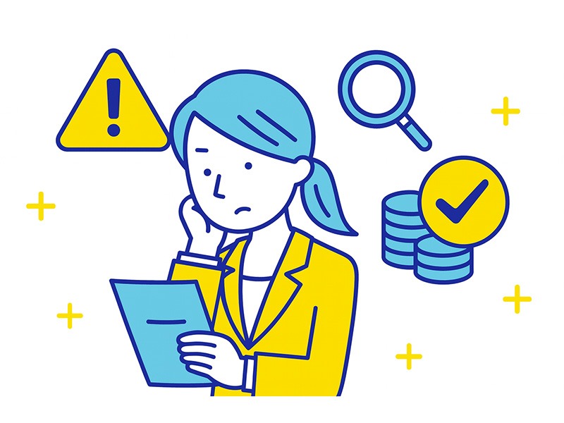 ISFJが転職で後悔しないための対策を表すイラスト。強みの棚卸しや働き方の条件を整理する人物を描いた適職イメージ。