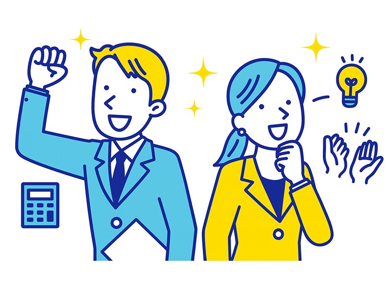 30代から目指せる職業の成功事例を表すイラスト