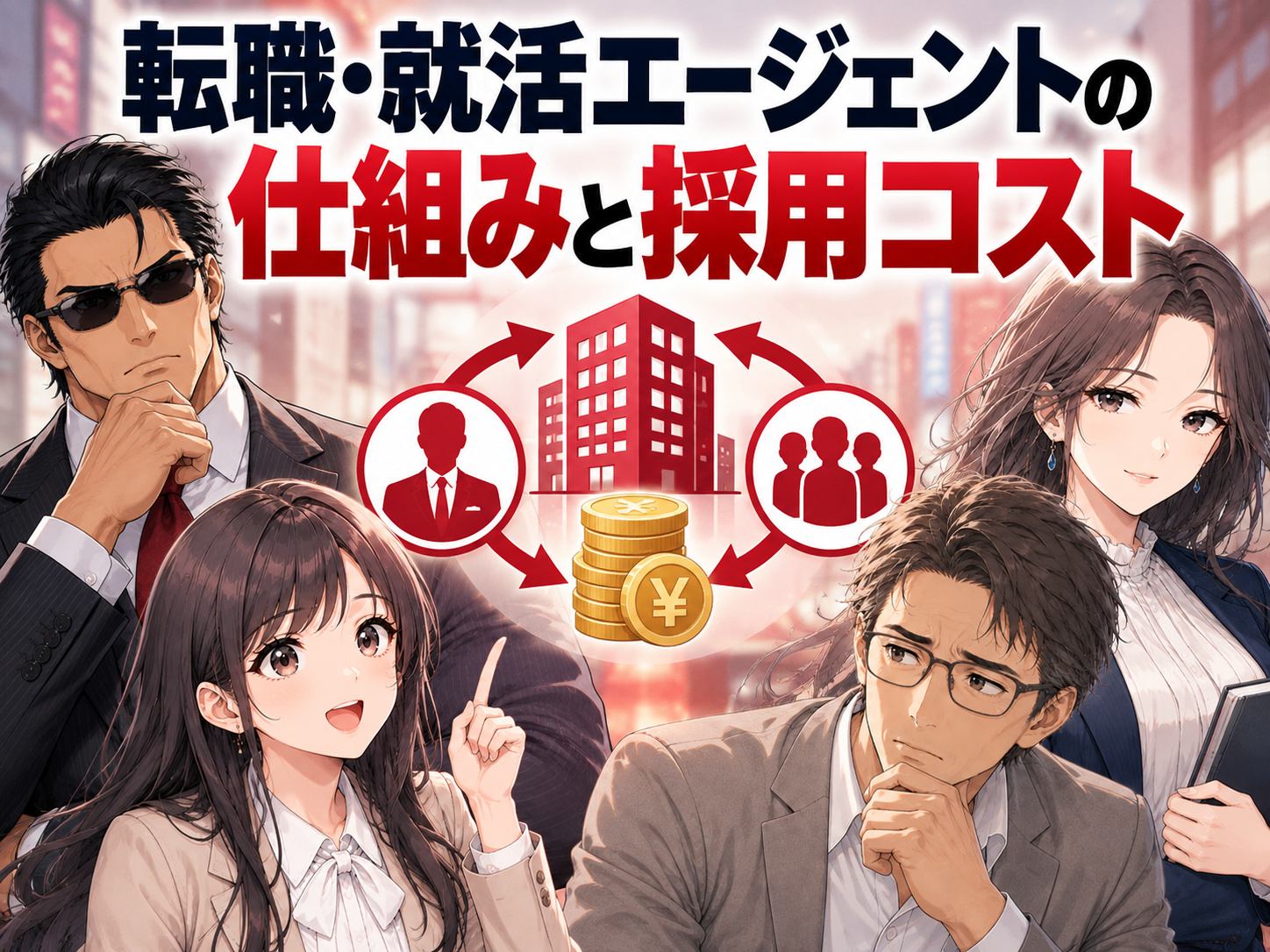 転職・就活エージェントが企業から紹介料を受け取る仕組みと、直接応募との採用コストの違いを解説するキャリアギルド